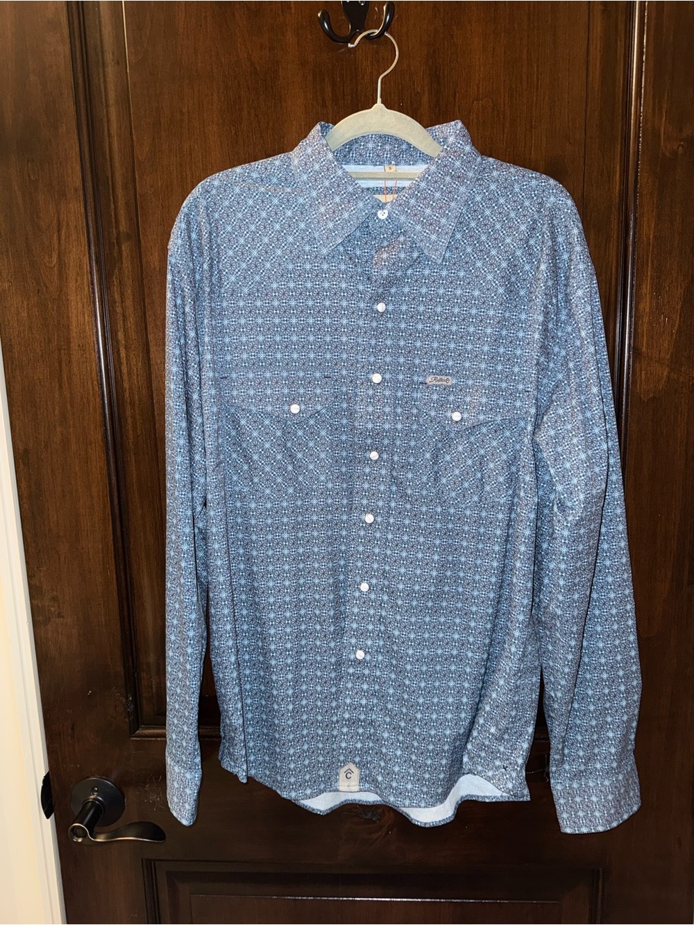 NWT - Men's Rafter C Pearl Snap button down Long Sleeve Shirt